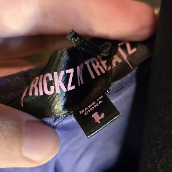 NWT Trickz N' Treatz x Dolls Kill M Mermaid Costume Dress Tulle & Velvet - Picture 6 of 6